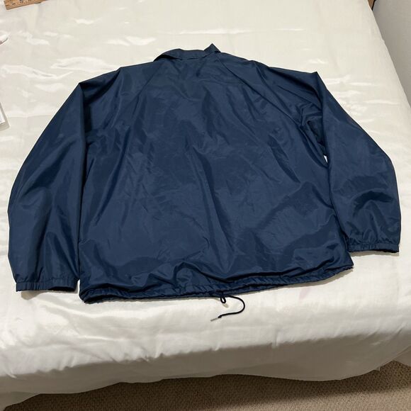 Vintage UAW Retiree Local 549 Nylon Jacket Windbreaker Snap Button XL - Picture 8 of 10